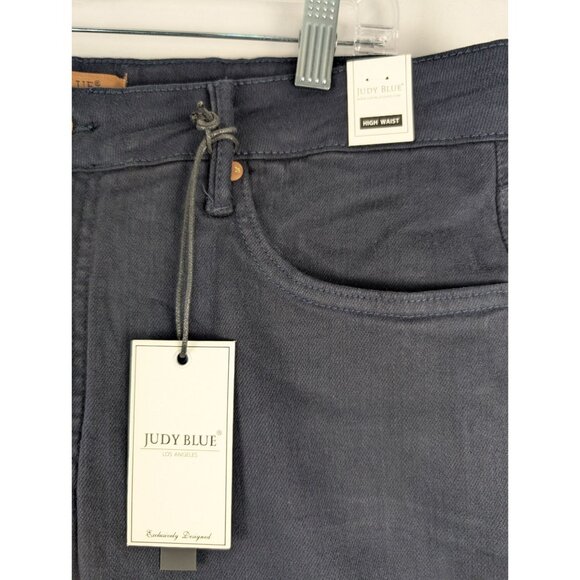Judy Blue Jeans Womens 18W Navy High Waist Skinny Fit - Picture 3 of 8